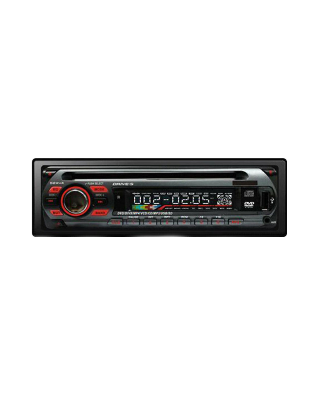Sistem audio për makinë me Bluetooth dhe DVD