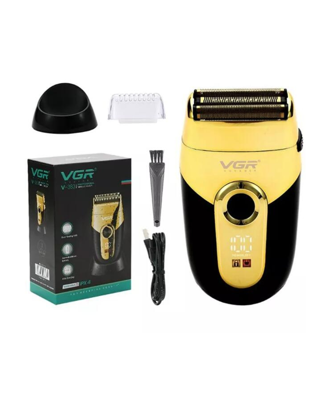 Makinë rroje flokësh profesionale e rikarikueshme VGR V-383