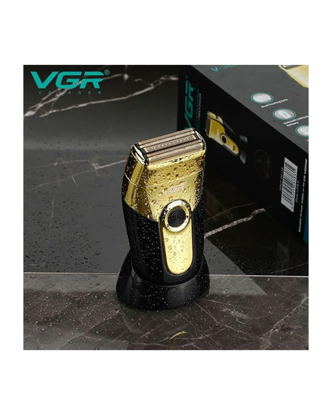 Makinë rroje flokësh profesionale e rikarikueshme VGR V-383