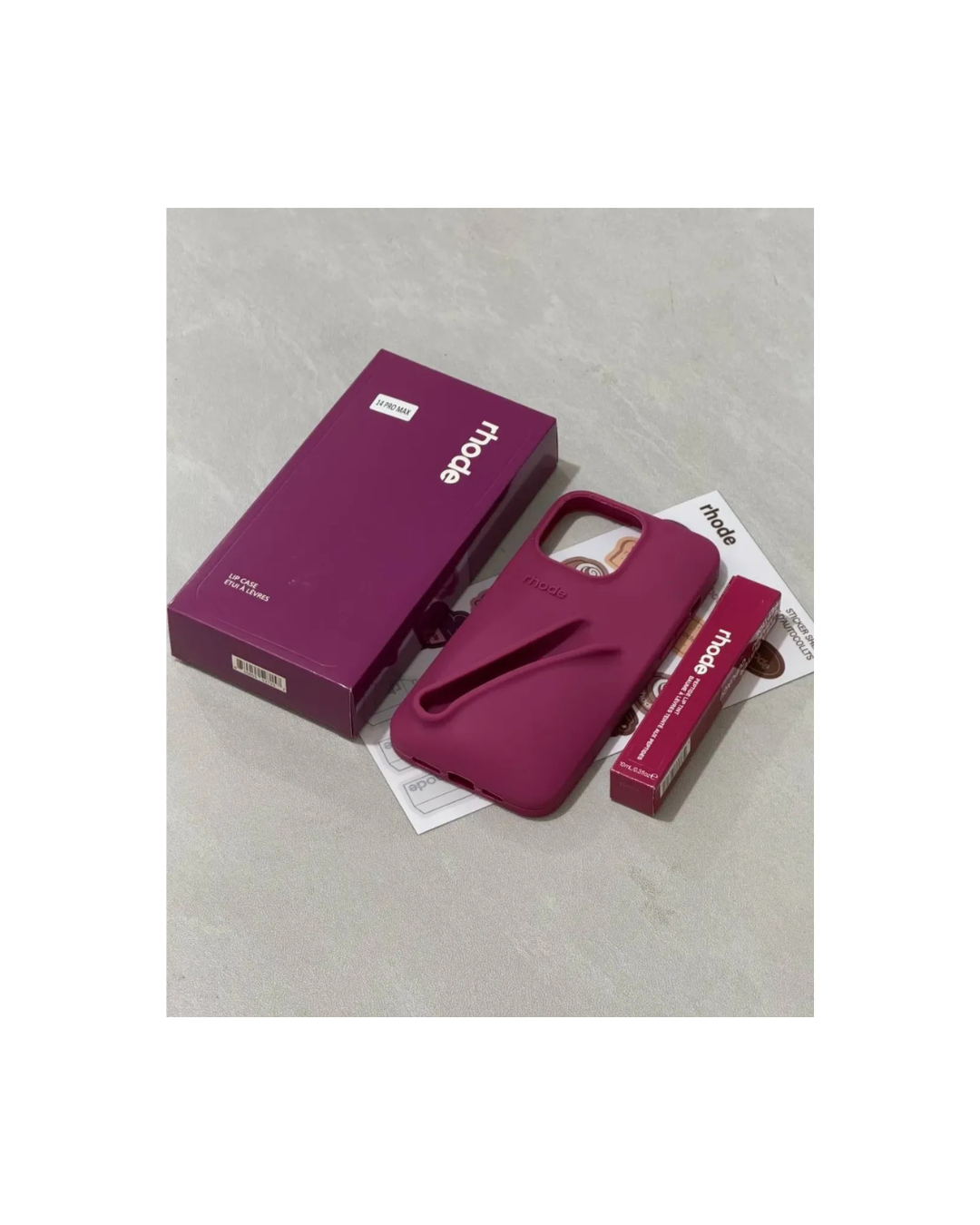 Rhode Lip Case - Rasberry jelly