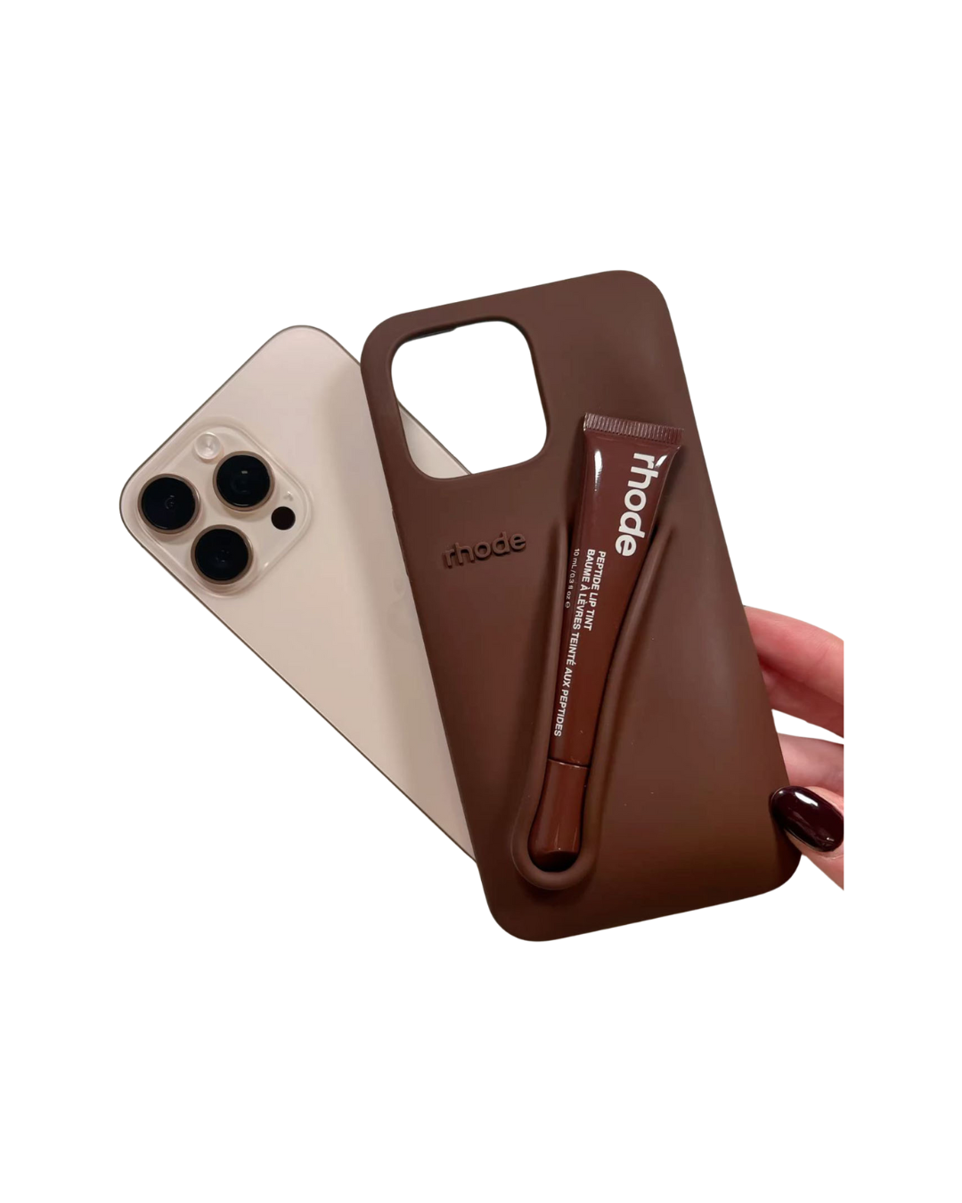 Rhode Lip Case - Espresso