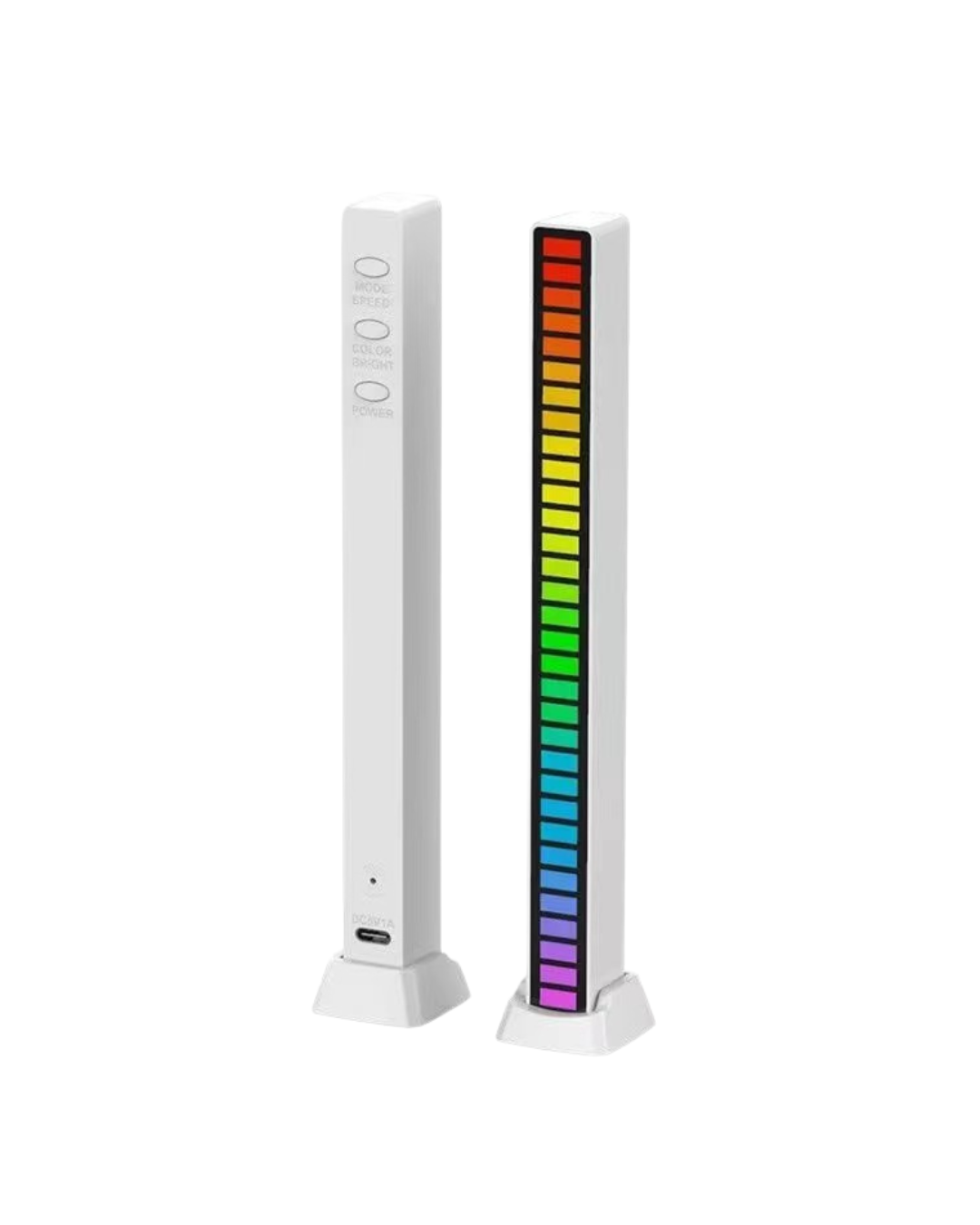 Dritat RGB Ritmike të Aktivizuara me Zë, Shumëngjyrësh