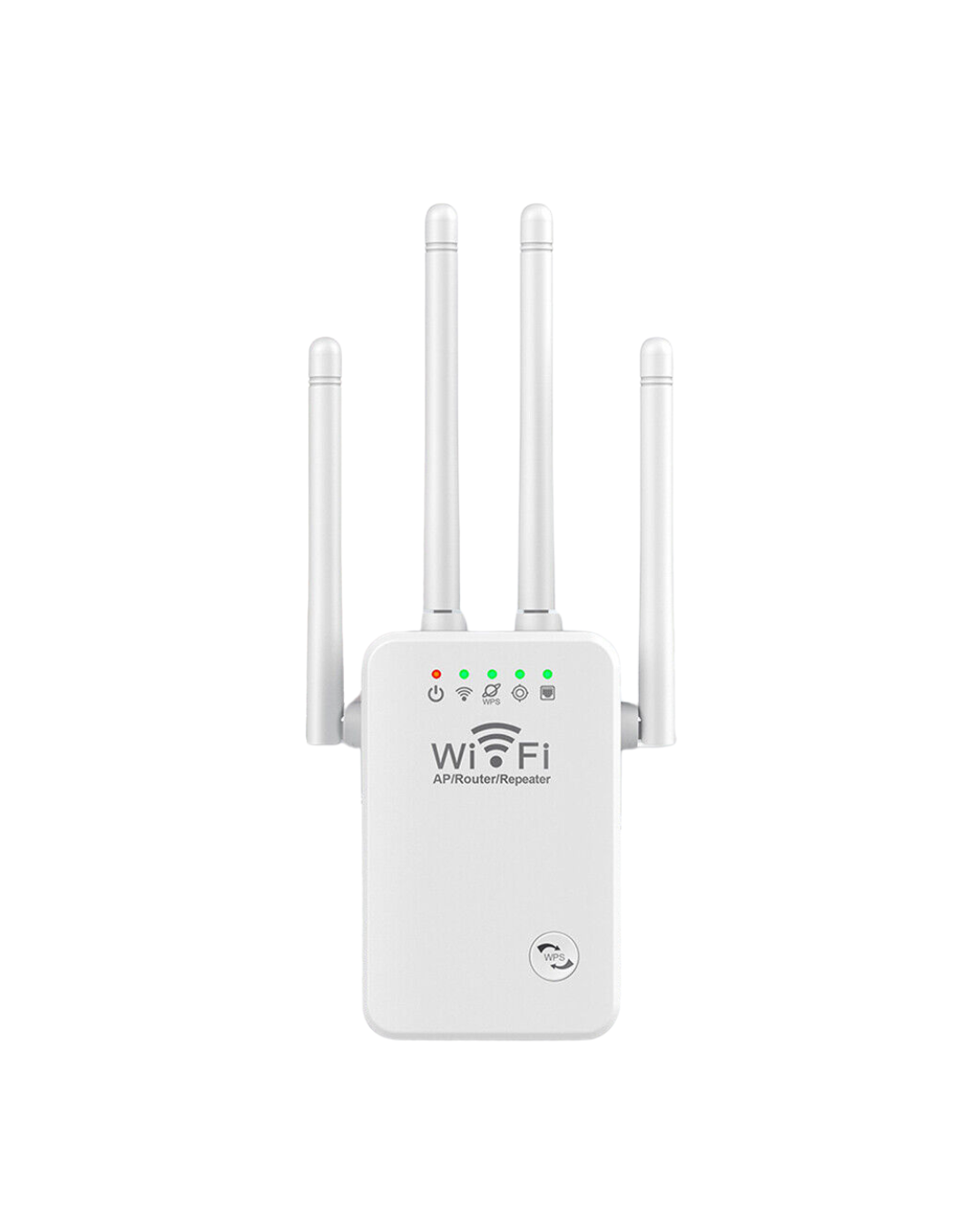 Përforcues WiFi Extender 2,4 GHz 300 Mbps me 4 antena me rreze të gjatë