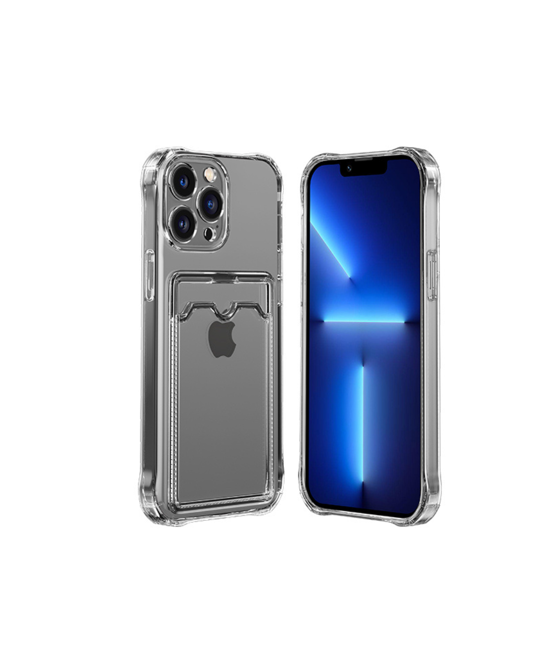 Case Transparente për 16 PRO MAX me mbajtëse karta, Ultra e Hollë