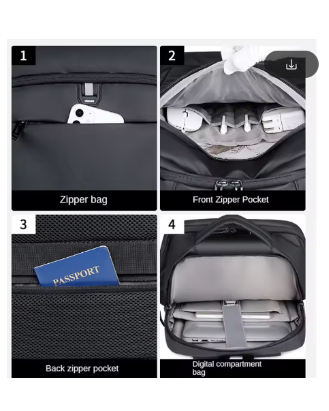 Çanta Multifunksionale e papërshkueshme nga uji