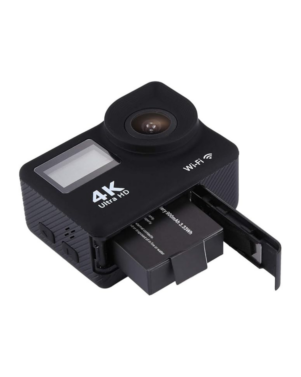 Kamerë Sportive HD 4K WiFi 12.0MP me Telekomandë dhe Kuti të Papërshkueshme nga Uji 30m