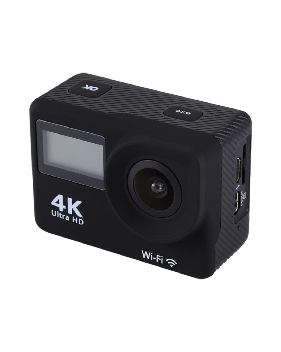Kamerë Sportive HD 4K WiFi 12.0MP me Telekomandë dhe Kuti të Papërshkueshme nga Uji 30m