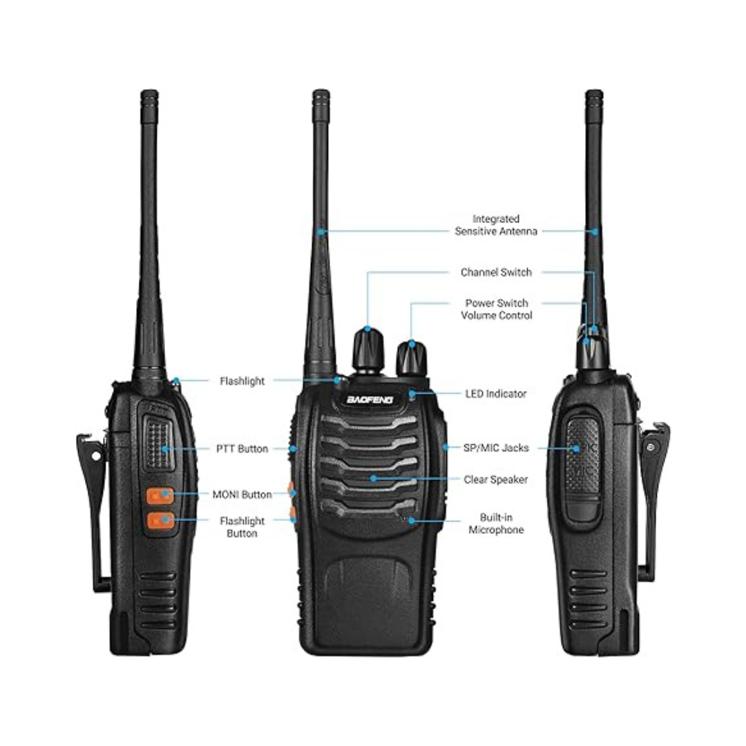 BAOFENG BF-999S Radio me dy drejtime
