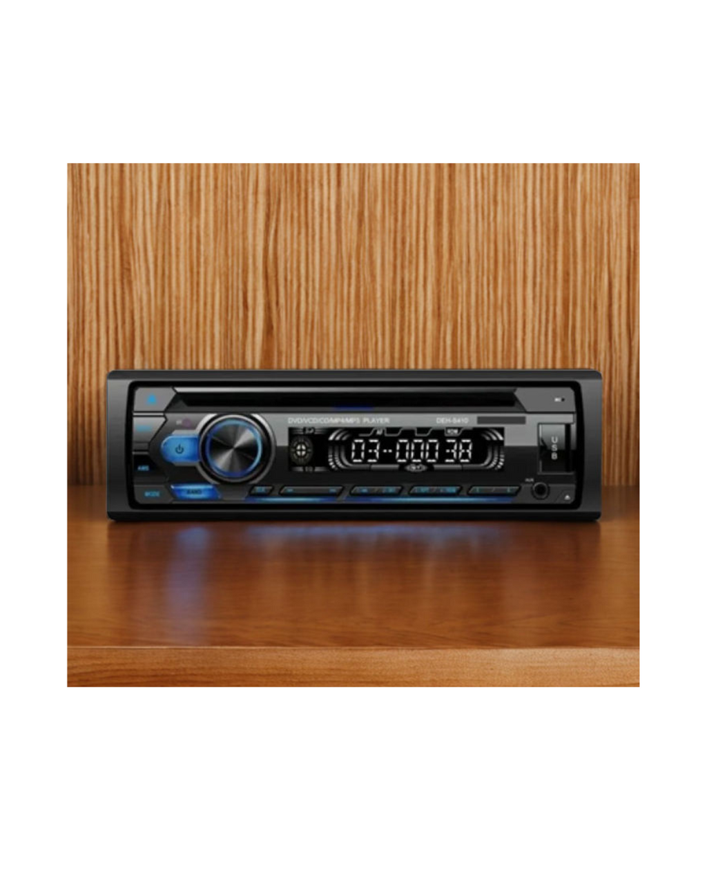 Sistem audio për makinë me Bluetooth dhe DVD