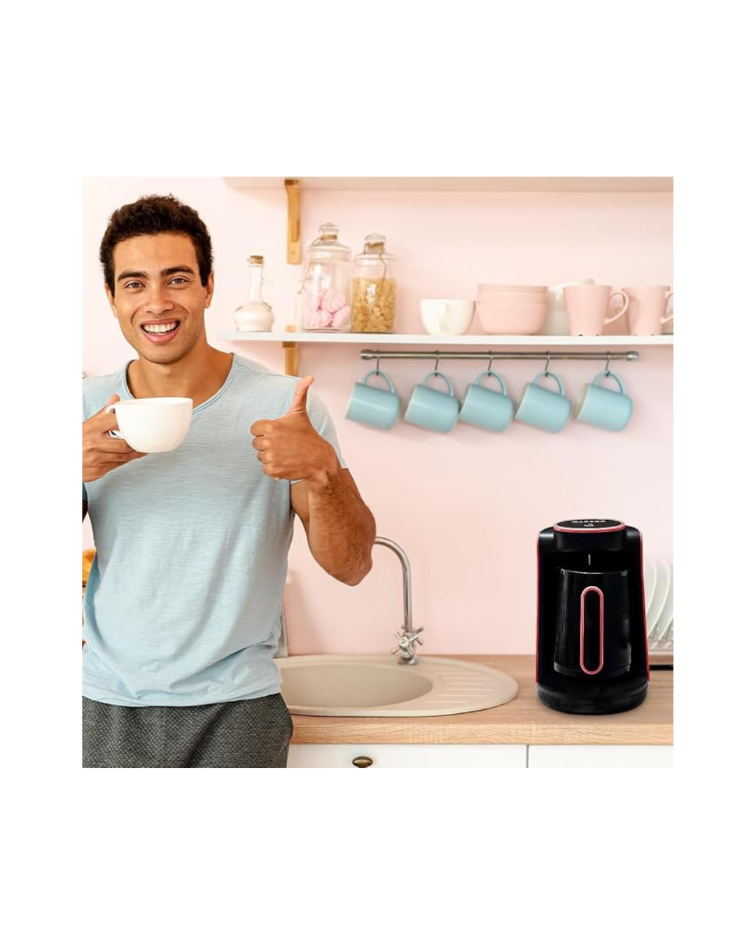 Makinë Elektrike për Kafe Turke MARADO, 600 Vat 250-280 ml
