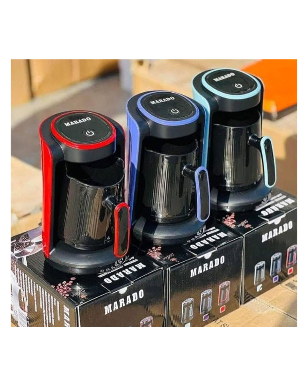 Makinë Elektrike për Kafe Turke MARADO, 600 Vat 250-280 ml