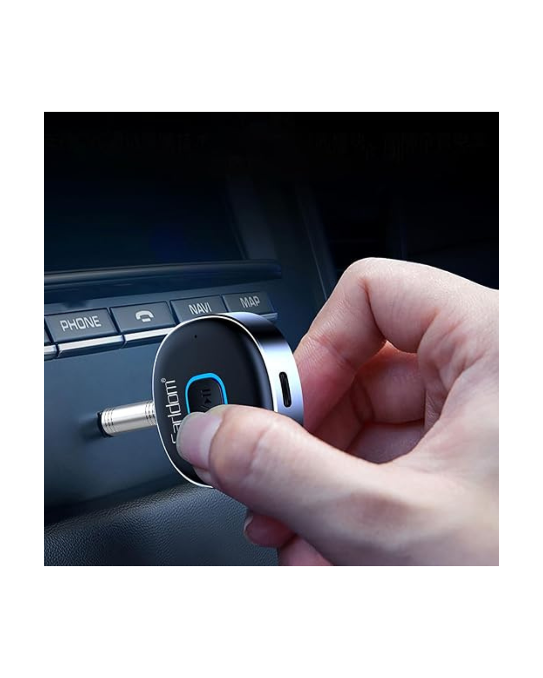 EARLDOM ET-BR03 Adaptor Bluetooth 5.3 me lidhje automatike audio për makinë