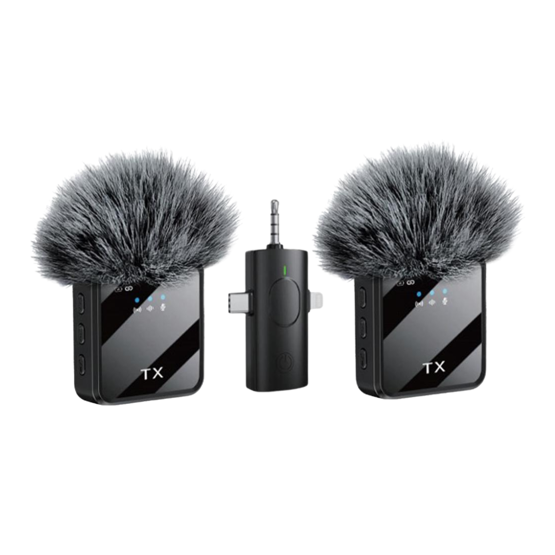 F11 Mikrofon me wireless 2:1