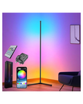 Llambë dyshemeje këndore inteligjente LED RGB 60” me aplikacion dhe telekomandë