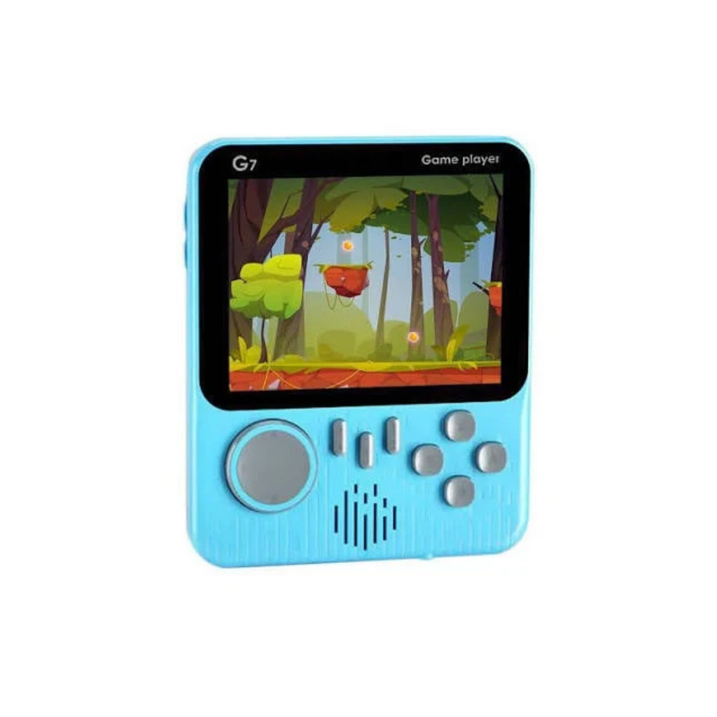 Konsolë lojërash retro G7 me ekran me ngjyra LCD 3,5 inç, 666 lojëra të integruara