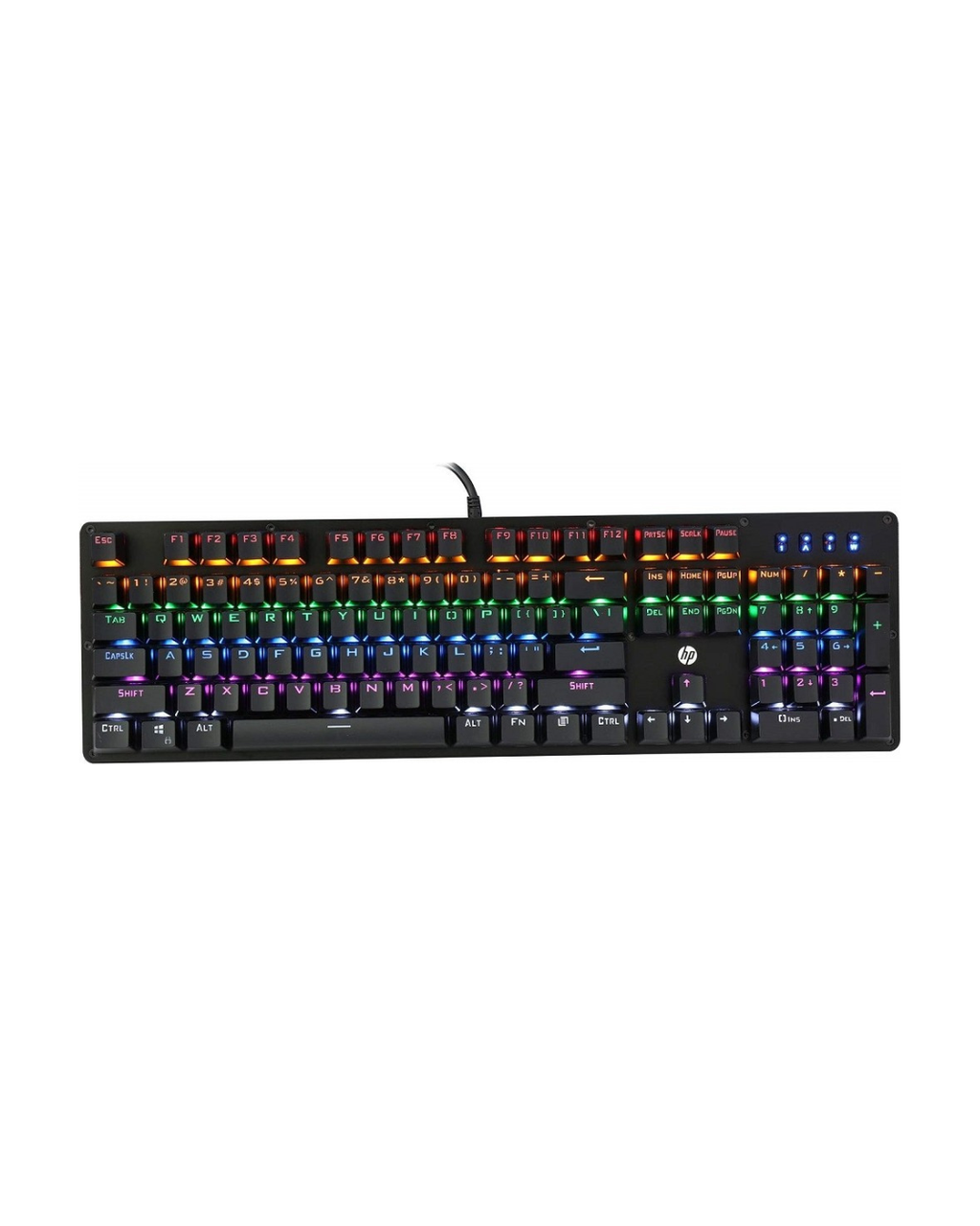 Tastierë mekanike për lojëra HP GK100F me dritë RGB