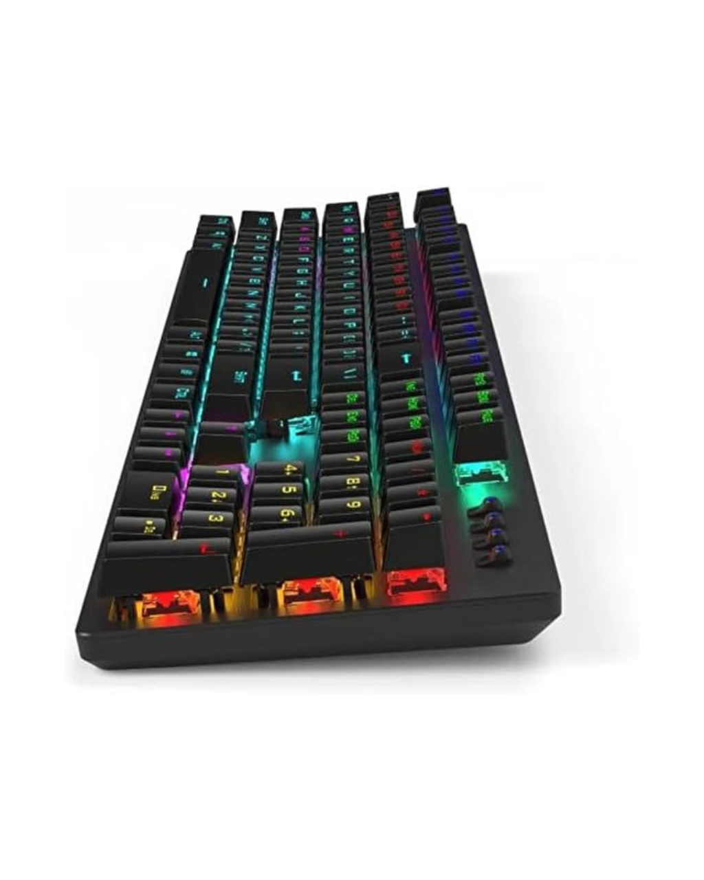 Tastierë mekanike për lojëra HP GK100F me dritë RGB