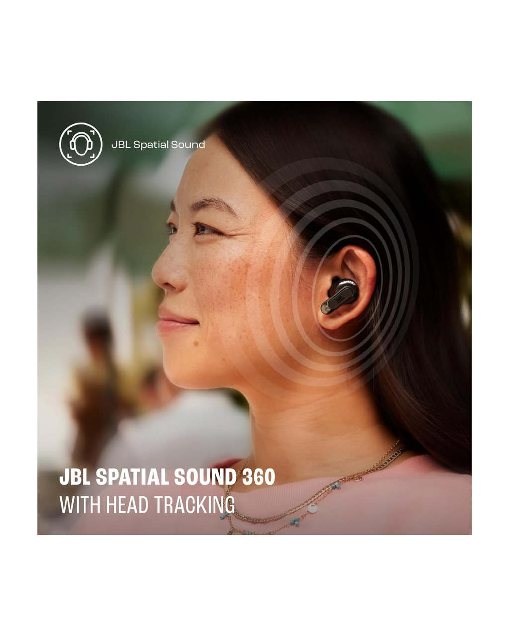 Kufje JBL Tour Pro 3, Bluetooth me kuti karikimi inteligjent, jetëgjatësi baterie 44 orë, True Adaptive 2.0 dhe tingull JBL Spatial 360