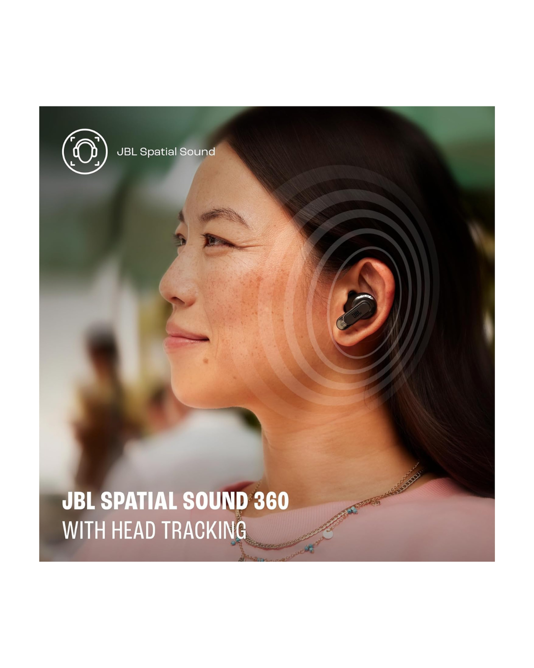 Kufje JBL Tour Pro 3, Bluetooth me kuti karikimi inteligjent, jetëgjatësi baterie 44 orë, True Adaptive 2.0 dhe tingull JBL Spatial 360