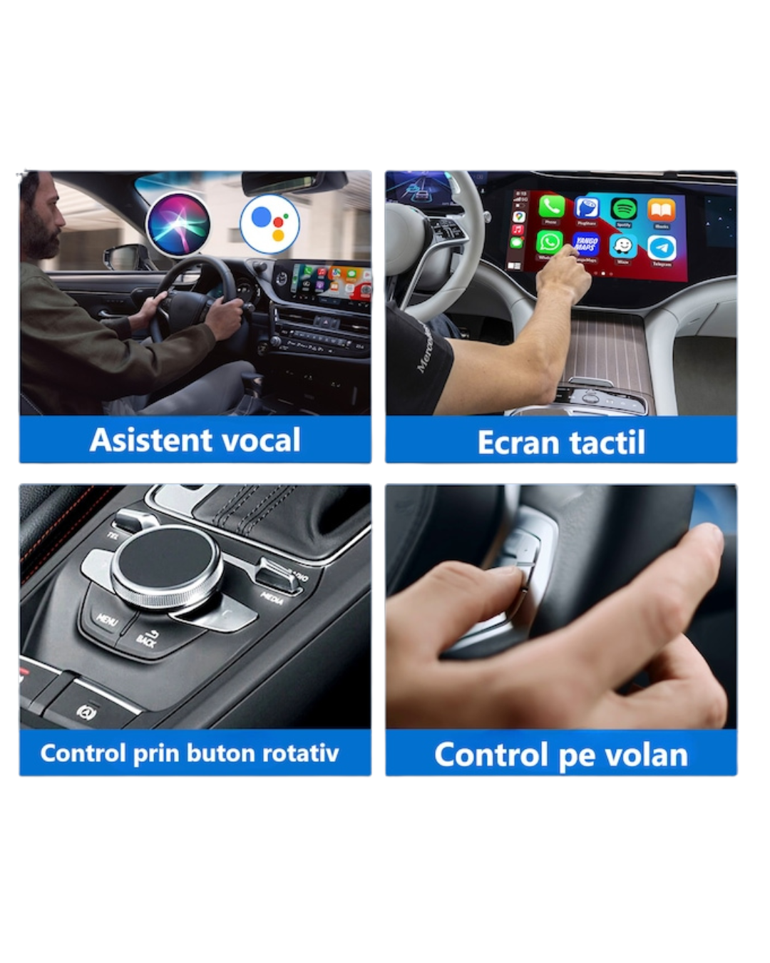 Adapter për CarPlay - Adaptues për makinën WiFi dhe Bluetooth për Apple CarPlay