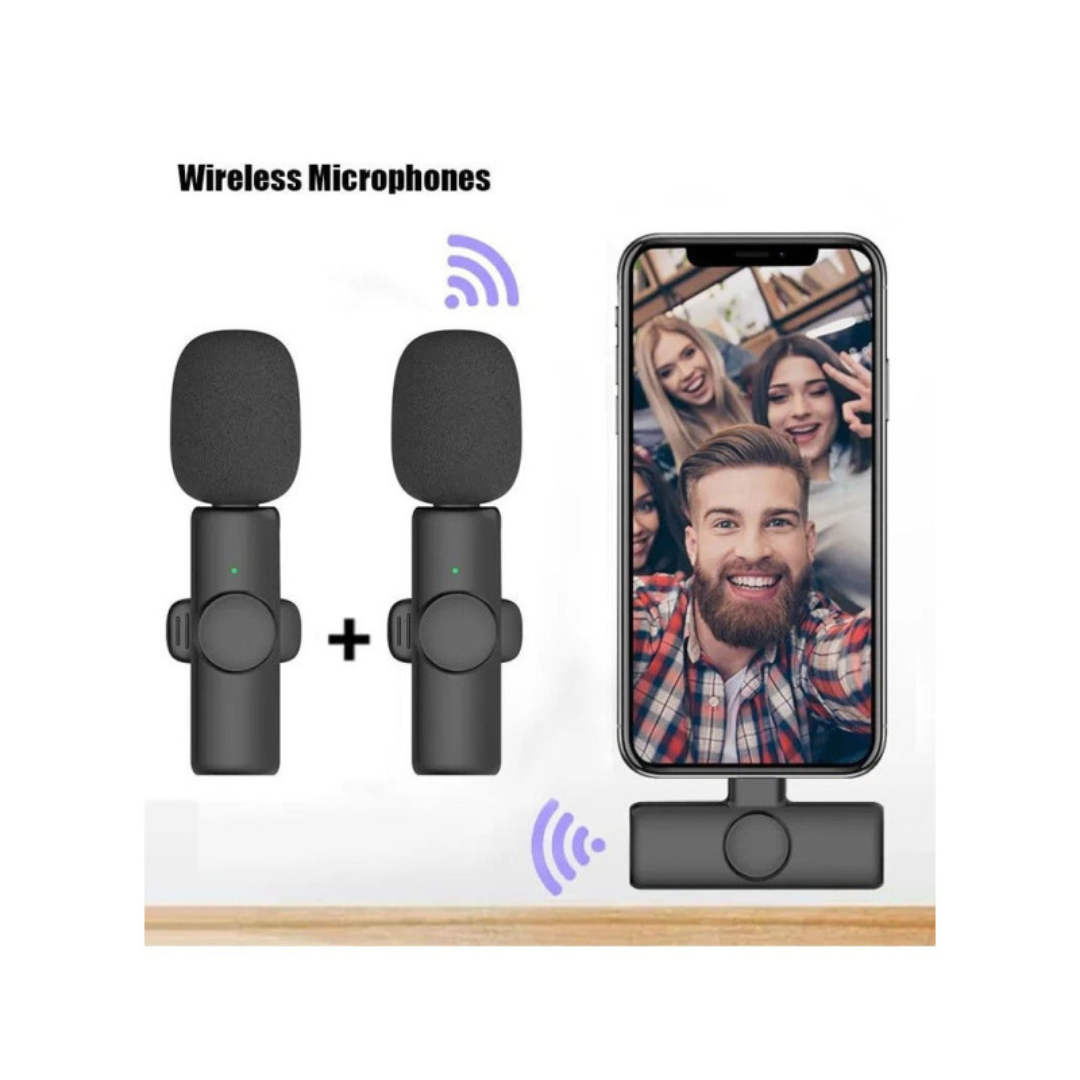 Mikrofoni me wireless Lavalier K9