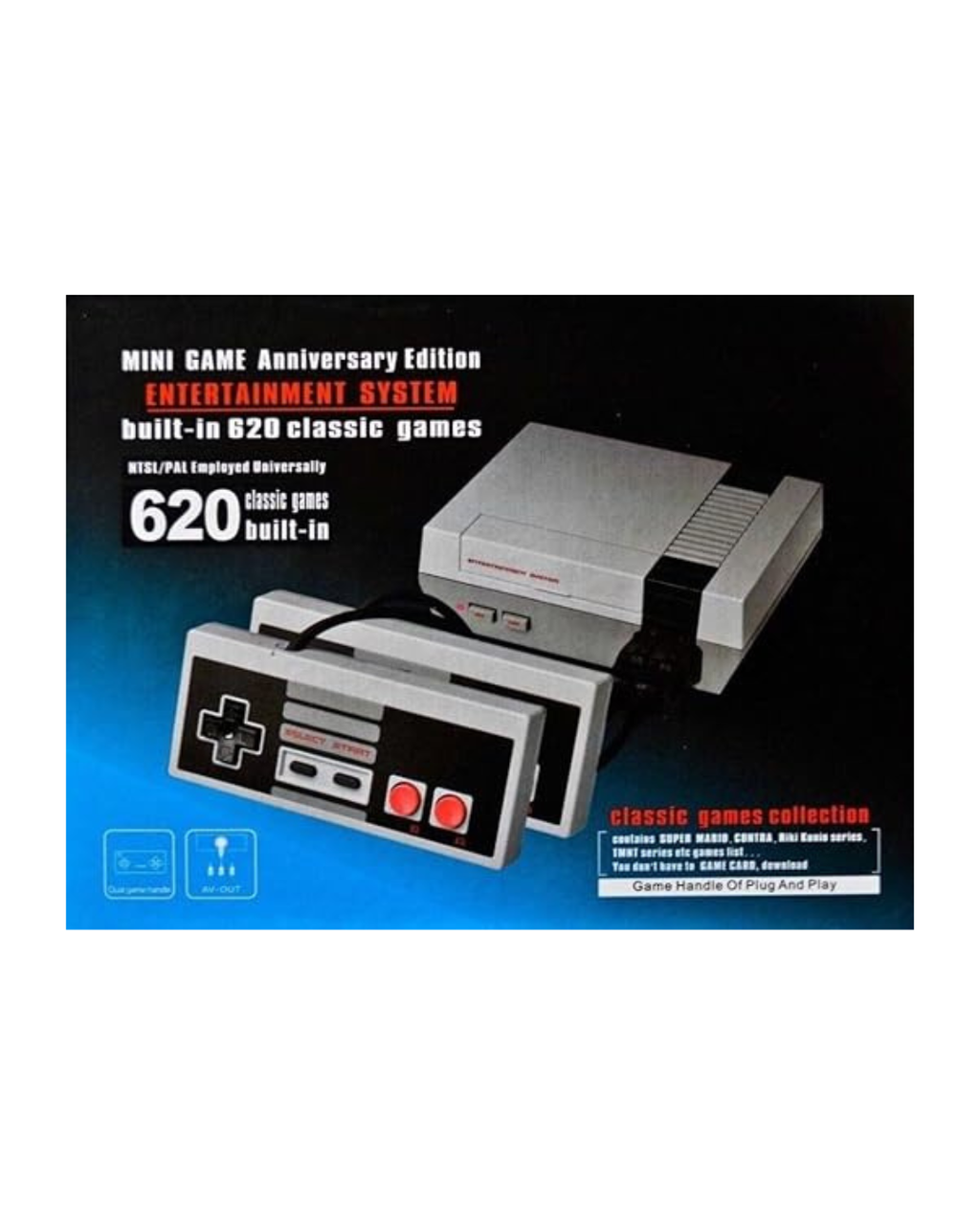 Mini Game Retro Edicioni me 620 lojëra klasike të vjetra