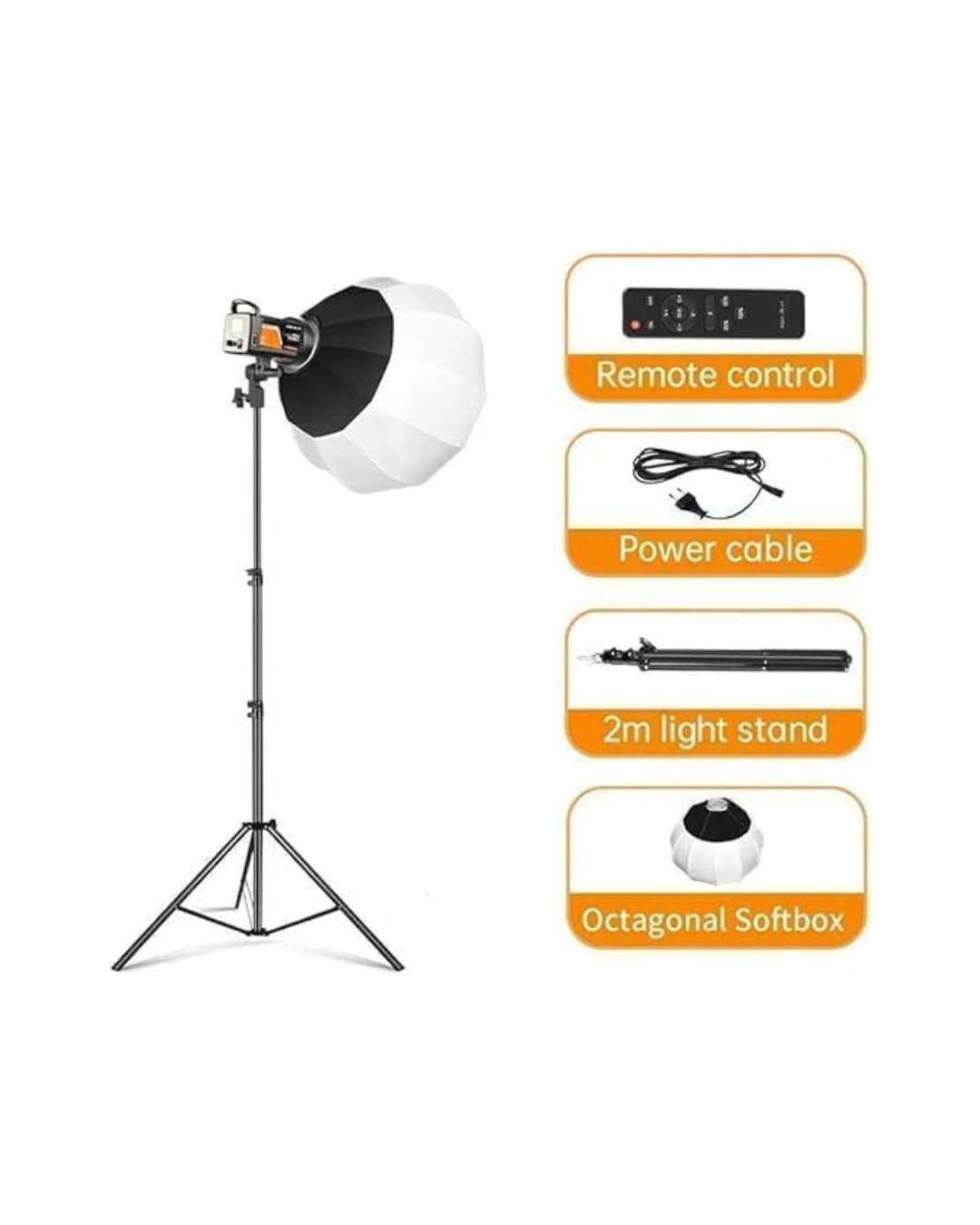 Kit ndriçimi Plokama PK-400s për fotografi profesionale, 2700K-6500K