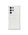 Mbrojtëse transparente e përputhshme me Galaxy S24ULTRA , me Mbajtëse kartash