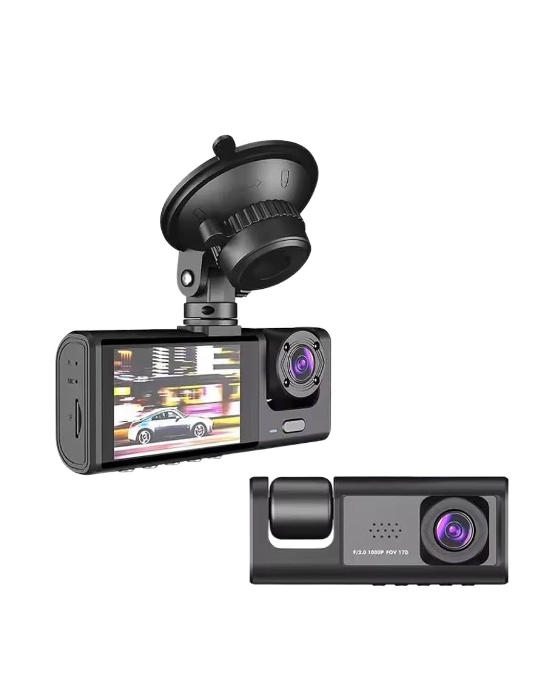 Kamera Regjistruese Trafiku për Automjetin: Super HD 1080P me Sensor G, Monitor Parkimi 24H