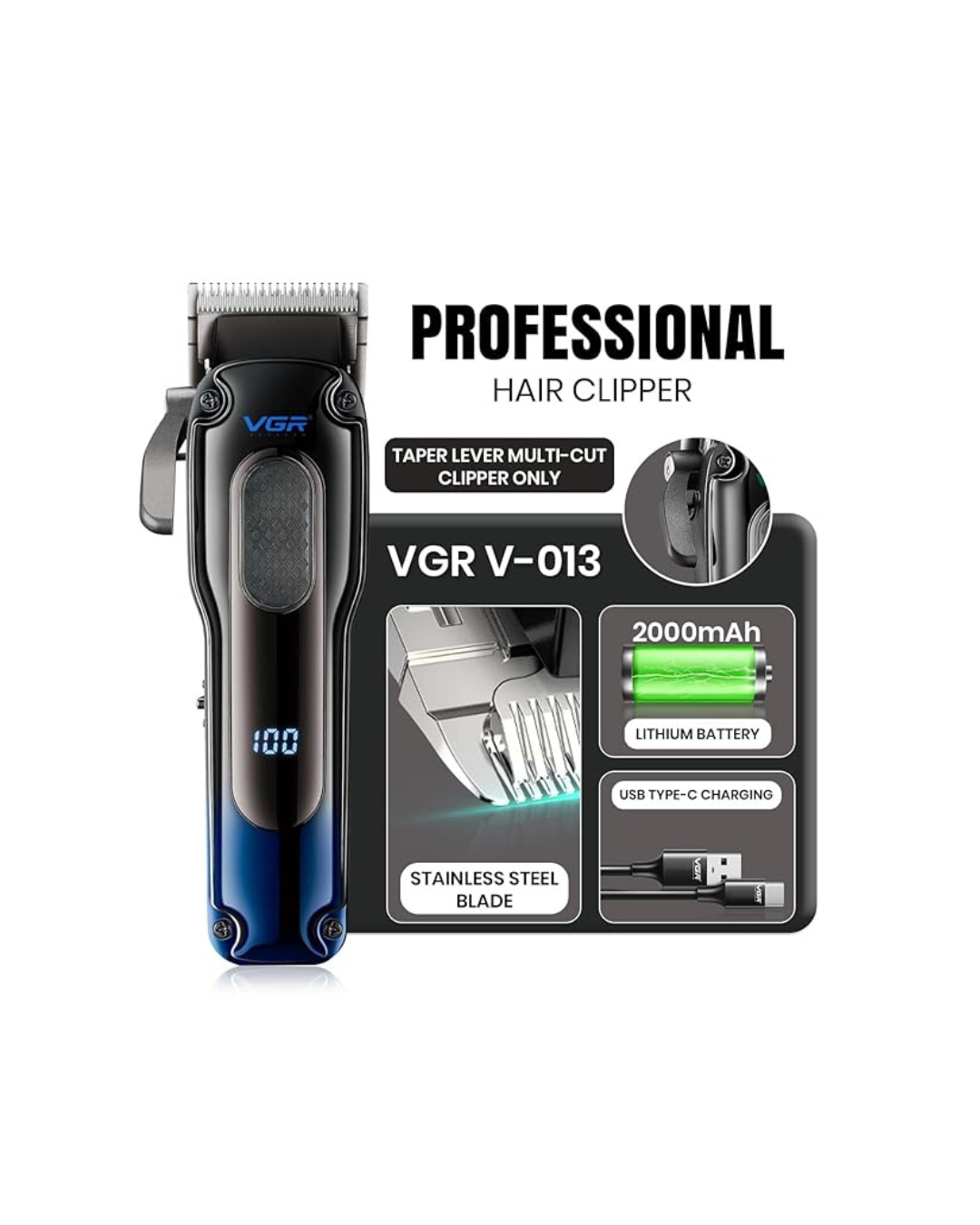 Prerëse flokësh profesionale VGR V-013
