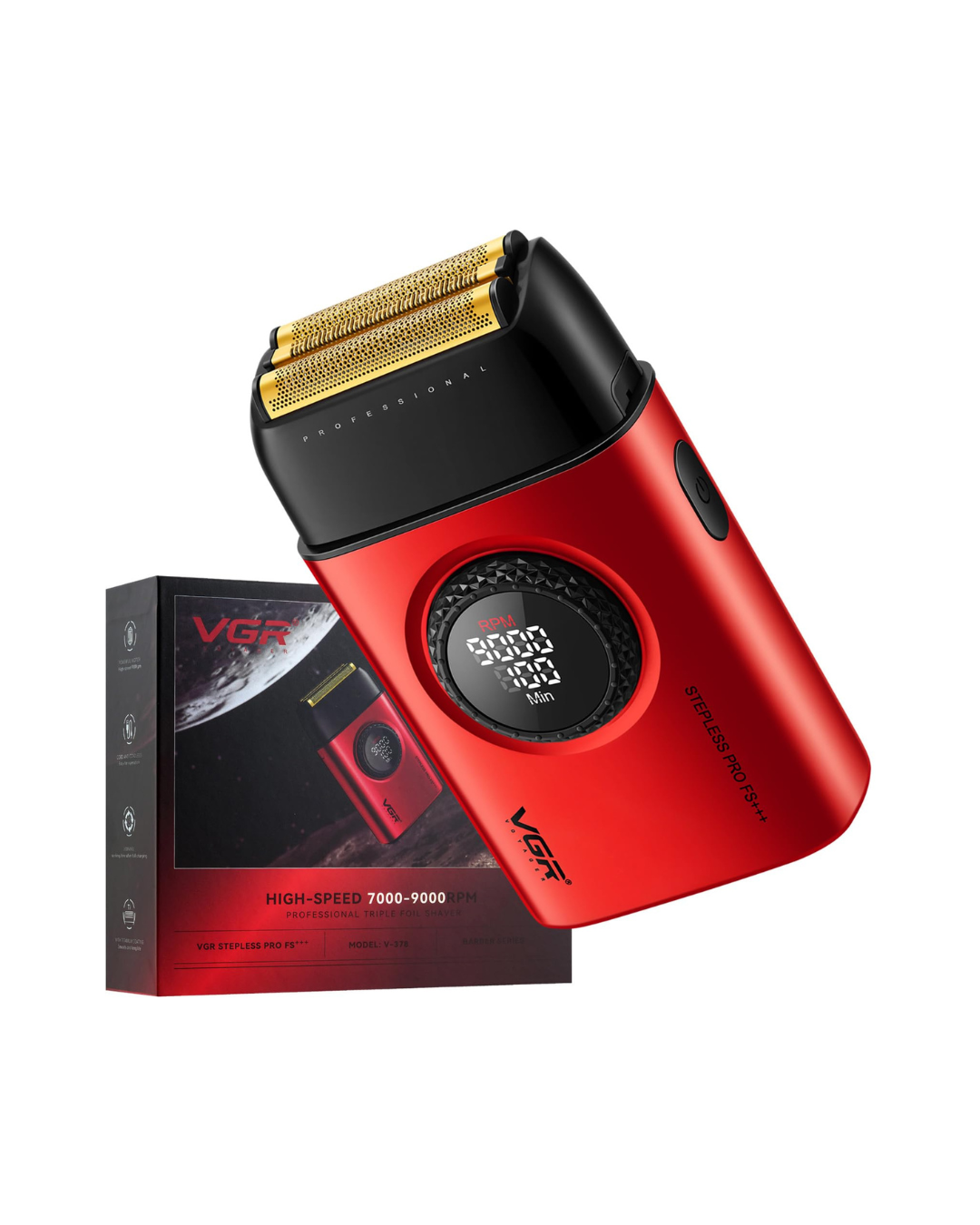 Makinë rroje VGR V-378 për burra me ekran LED