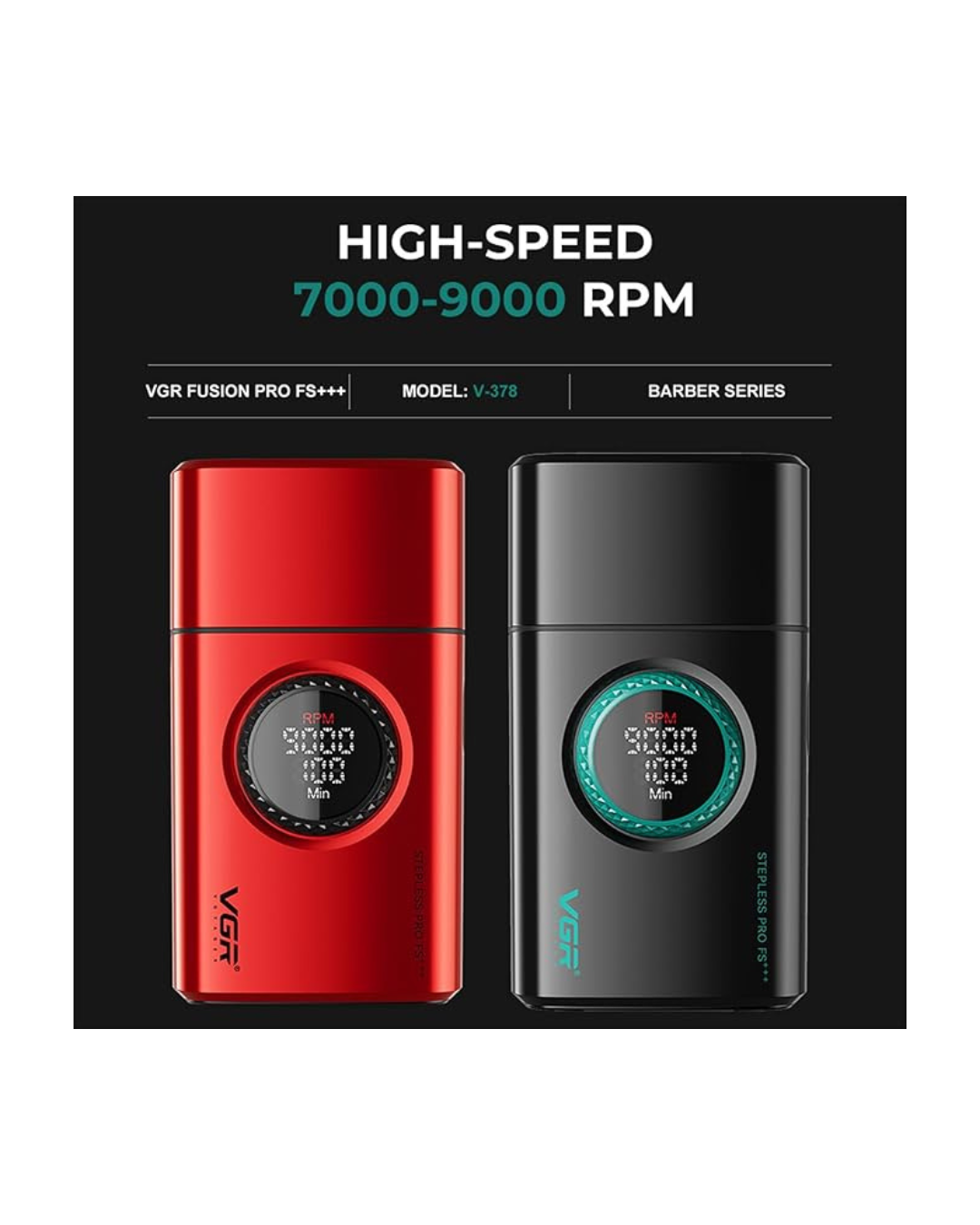 Makinë rroje VGR V-378 për burra me ekran LED