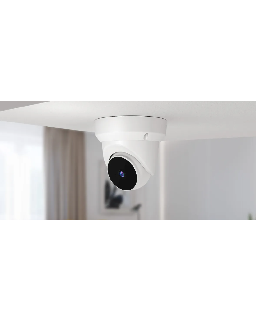 Kamera WiFi Mbikëqyrje Inteligjente, V380 Q1, me Rrotullim 360° HD 1080P