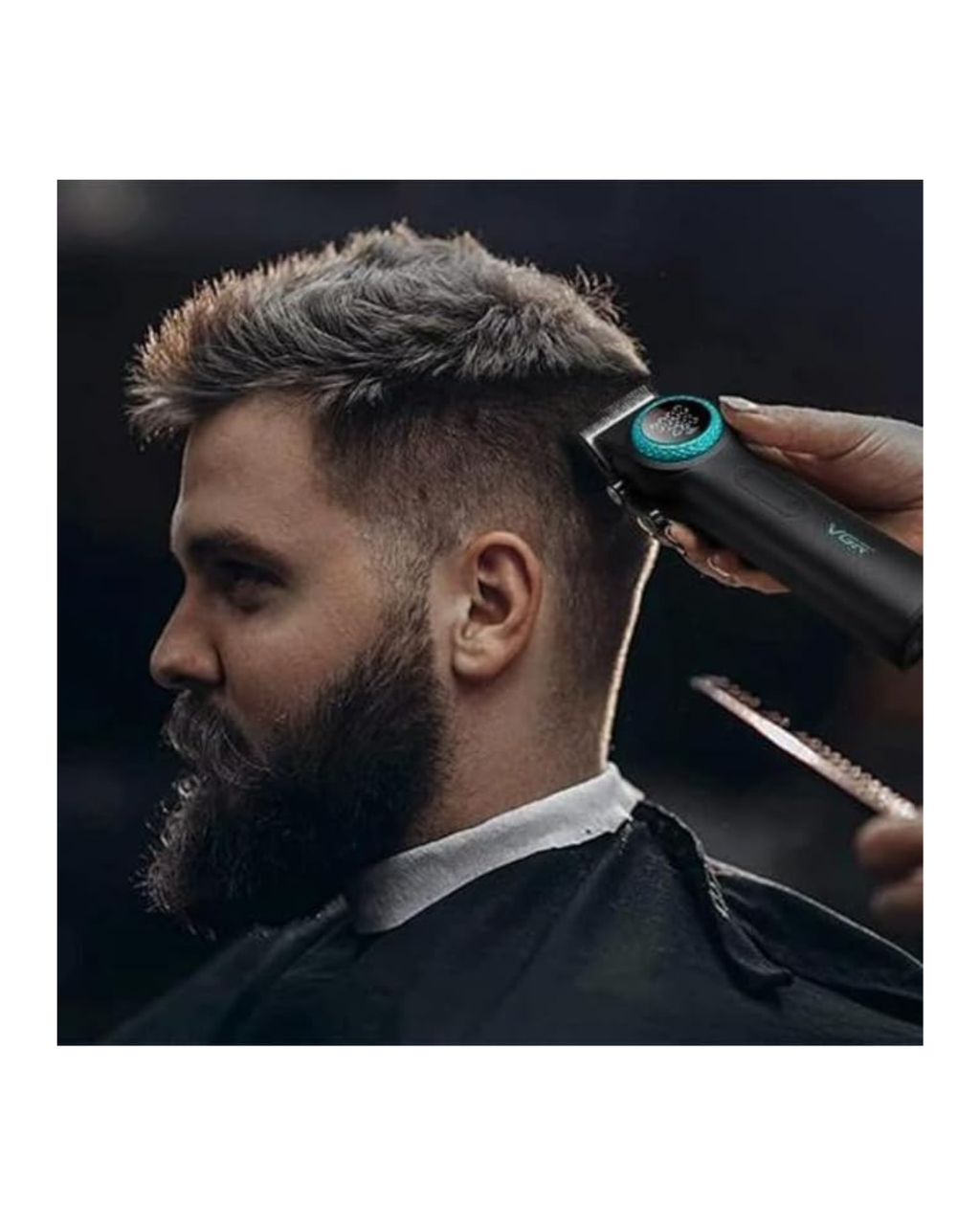 Makinë prerëse flokësh profesionale Ultra Premium VGR V-001 9000RPM ndryshimi i shpejtësisë me 21 nivele