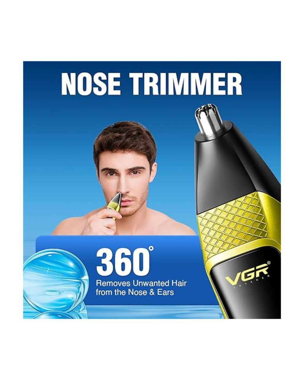 Makinë prerëse Profesional 3 në 1 VGR V-366 me bateri litiumi 600mAh