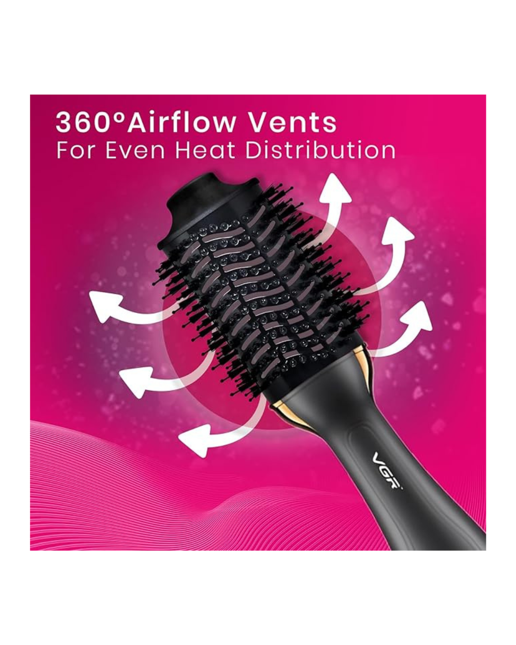 Tharëse Profesionale me Ajër të Nxehtë VGR V-492 me Motor DC, 3 Cilësime Temperature