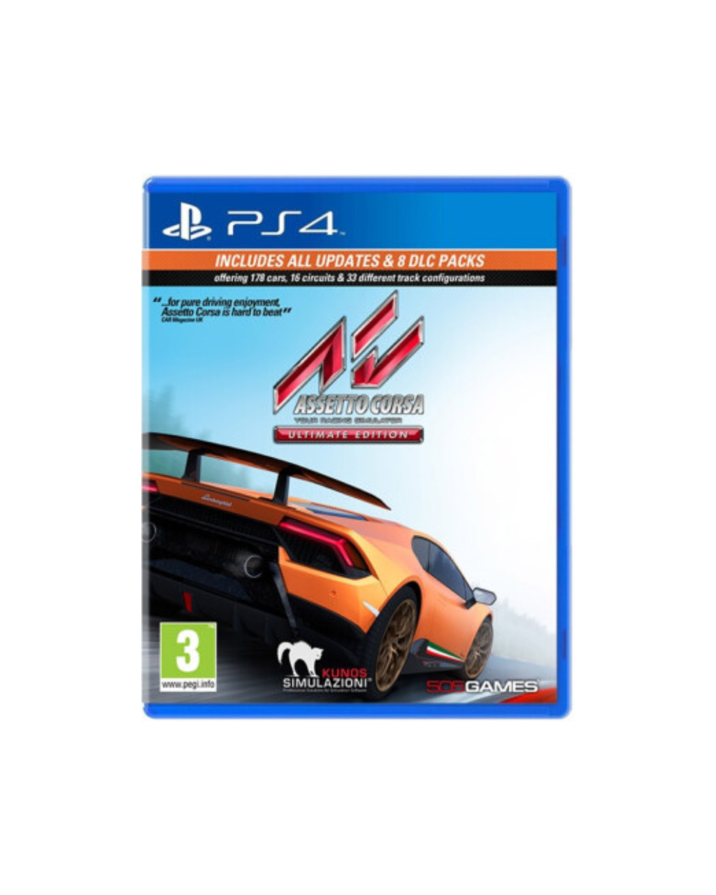 Assetto Corsa Ultimate Edition PS4 - Disk