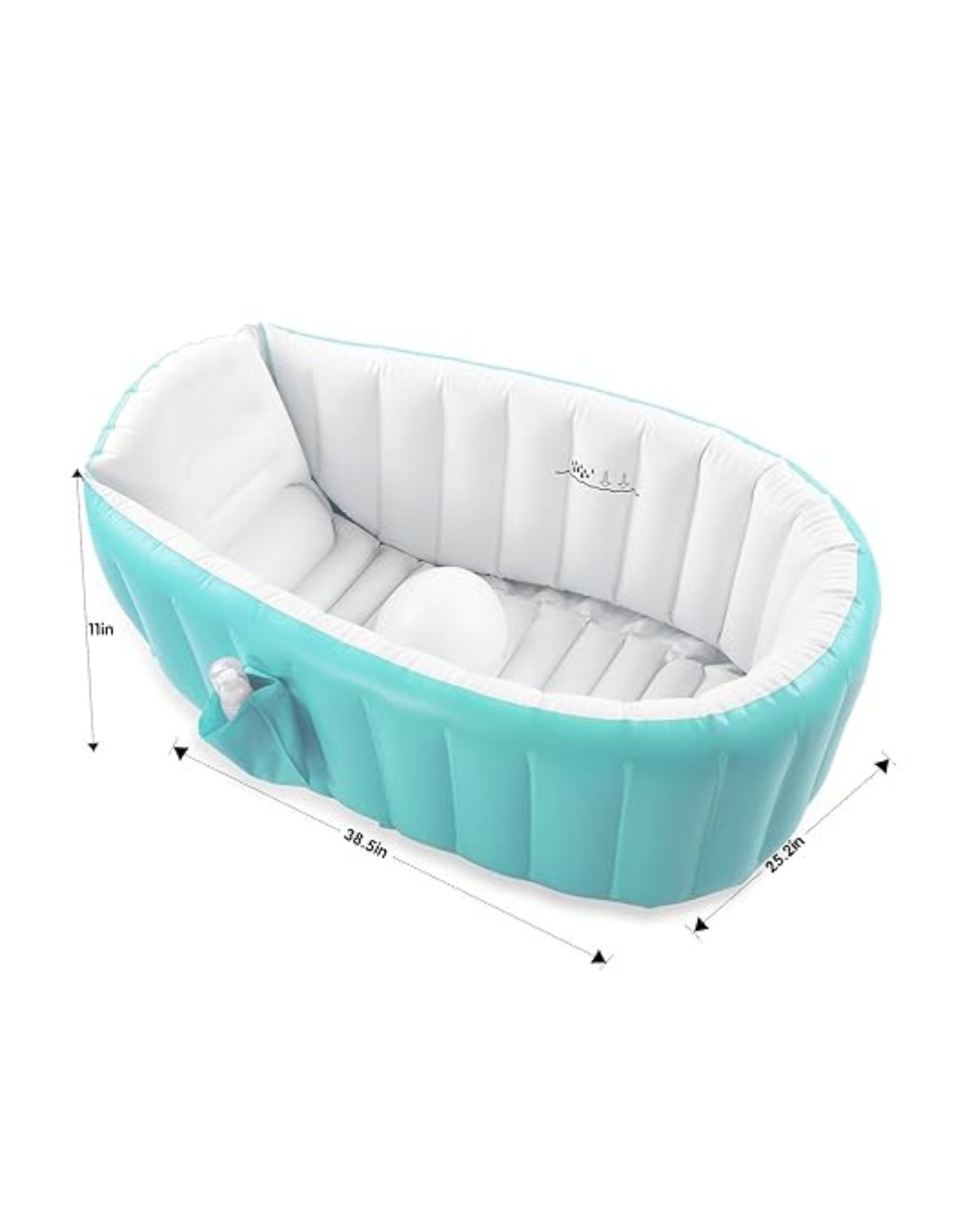 Vaskë fryrëse për fëmijë të vegjël me pompë ajri