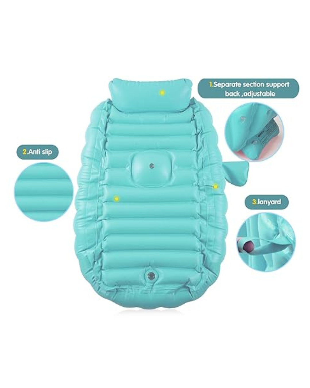 Vaskë fryrëse për fëmijë të vegjël me pompë ajri