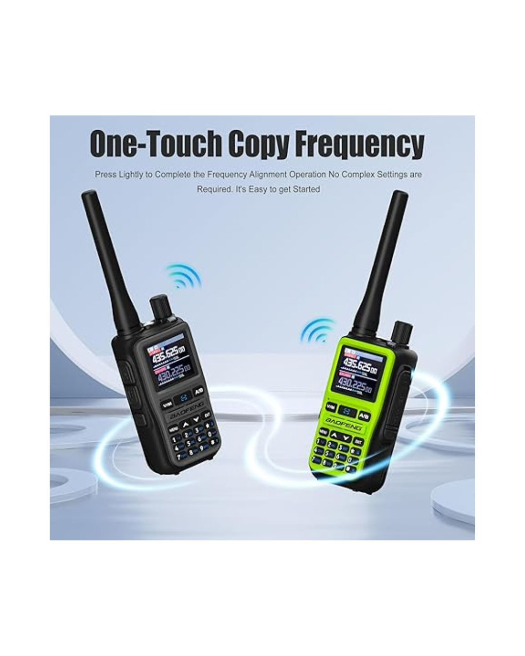 Radiolidhje BAOFENG 5R Mini me Dy Kalime, Bluetooth, Frekuencë Kopjimi 999 Kanale Tipi-C