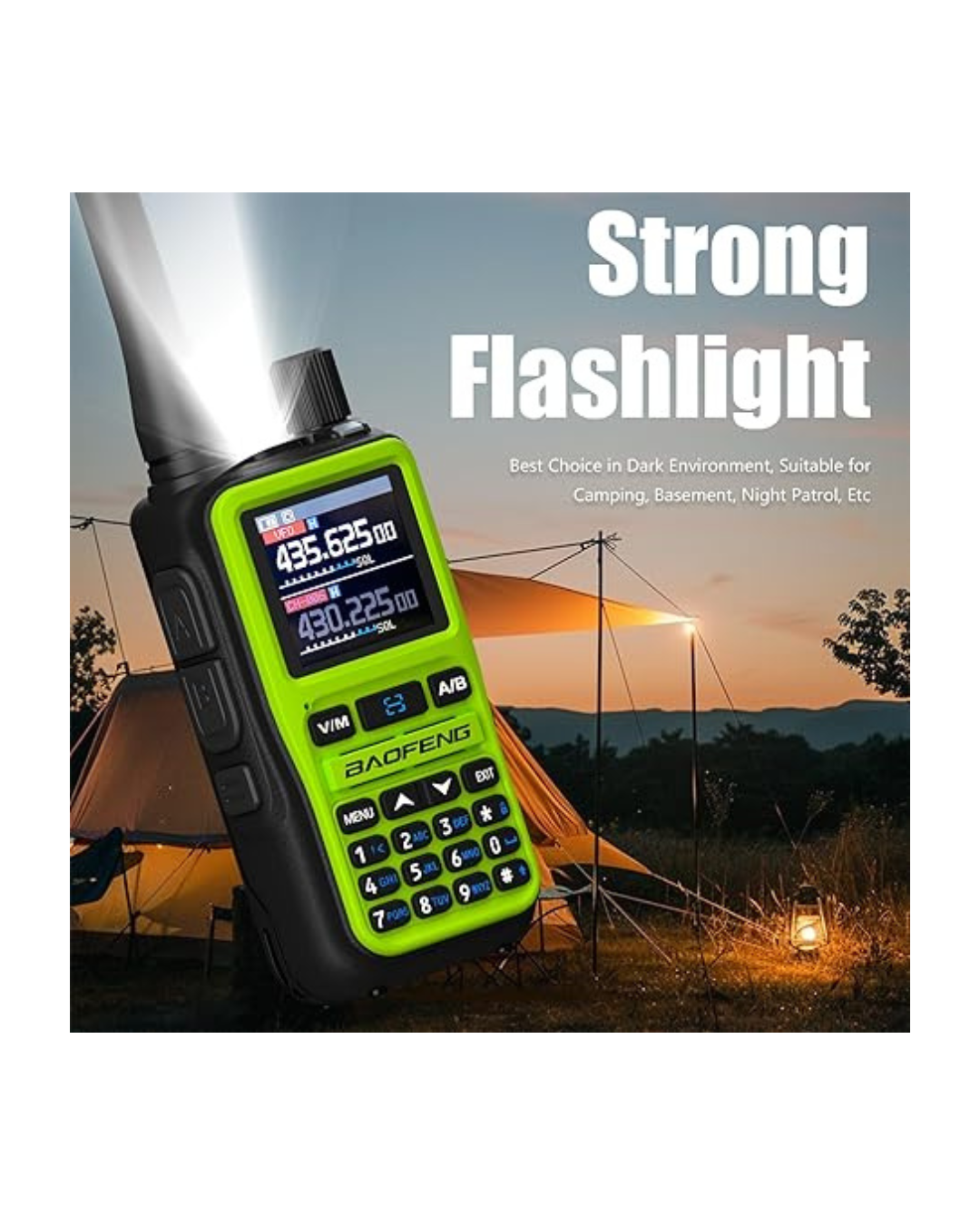 Radiolidhje BAOFENG 5R Mini me Dy Kalime, Bluetooth, Frekuencë Kopjimi 999 Kanale Tipi-C