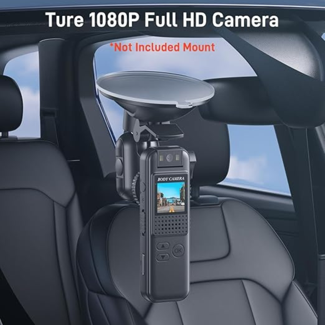 Mini kamerë trupi, 1080P HD me lente rrotulluese