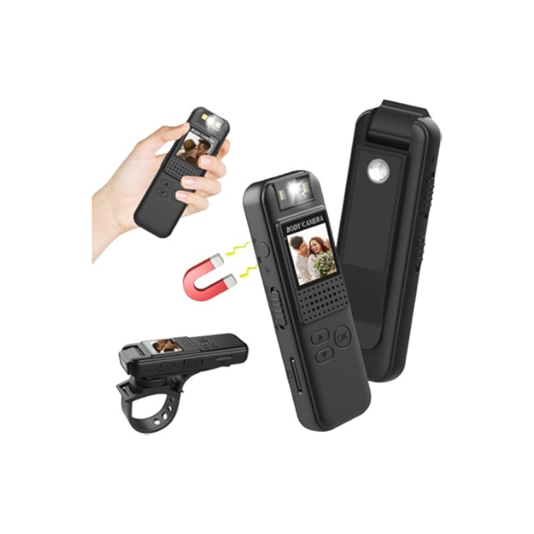 Mini kamerë trupi, 1080P HD me lente rrotulluese