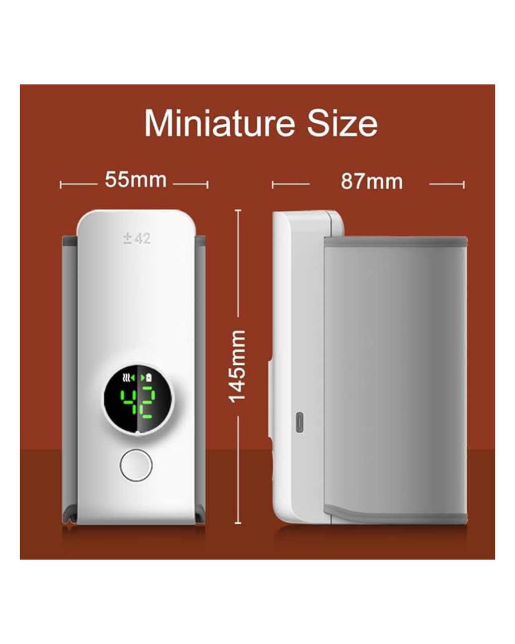 Ngrohës shishesh për foshnje me ekran LCD e përshtatshme në makinë apo udhëtim