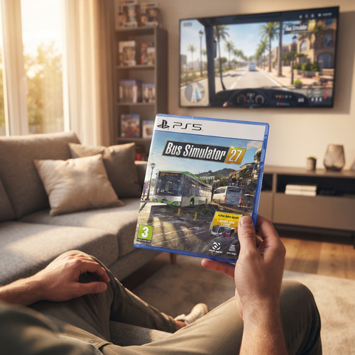 Bus Simulator 27 Standard Edition për PlayStation 5, Disk fizik