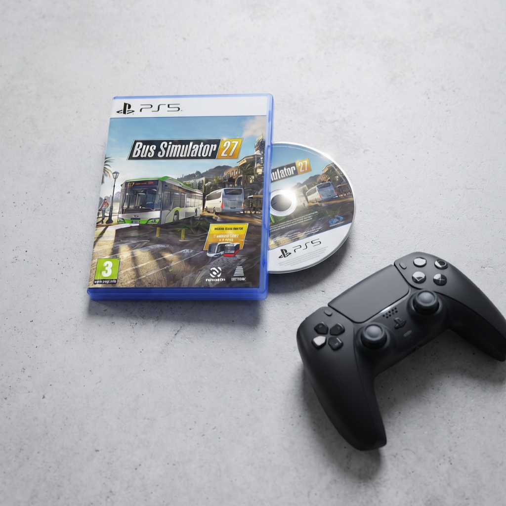 Bus Simulator 27 Standard Edition për PlayStation 5, Disk fizik