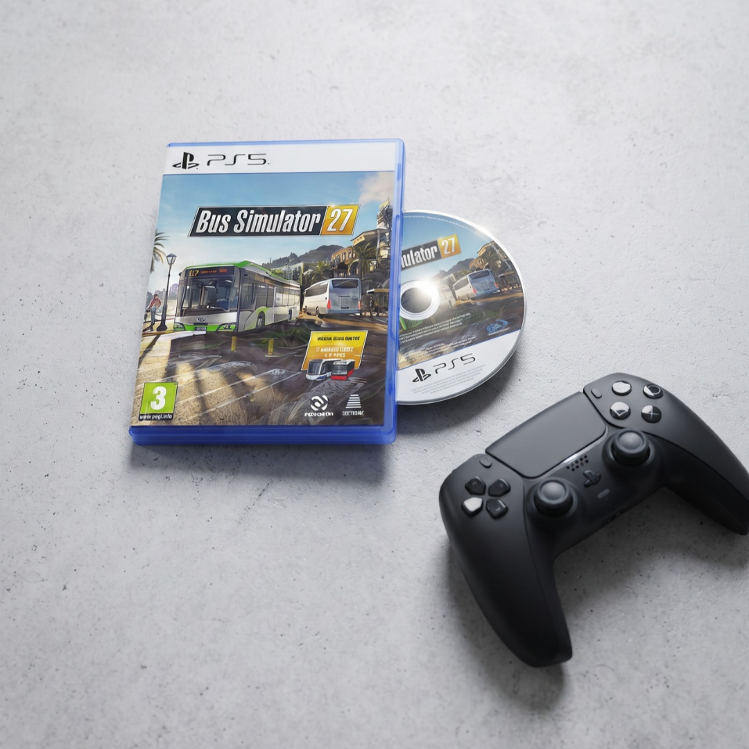 Bus Simulator 27 Standard Edition për PlayStation 5, Disk fizik
