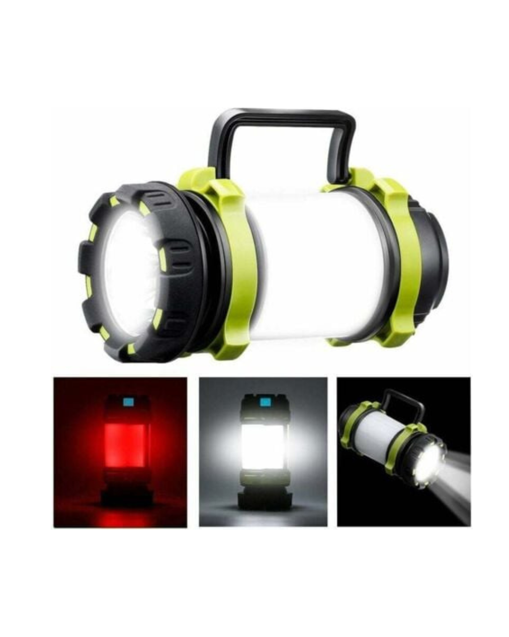 Fener LED i rikarikueshëm, dritë kampingu shumëfunksionale me 6 mënyra