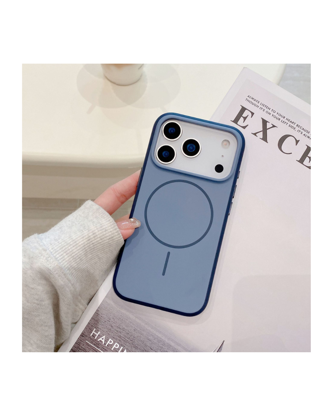 Case Silikoni me MagSafe për 17 PRO