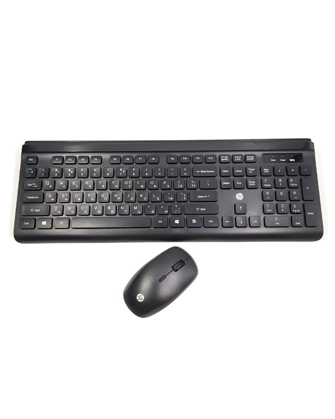 Tastierë Wireless HP CS500, me maus 2.4G, plug and play dizajn modern - ngjyrë e zezë